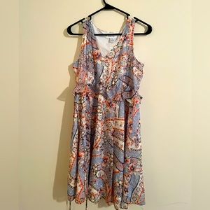 Motherhood maternity flowy dress